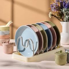  Bộ 6 đĩa macaron Staub 22cm 