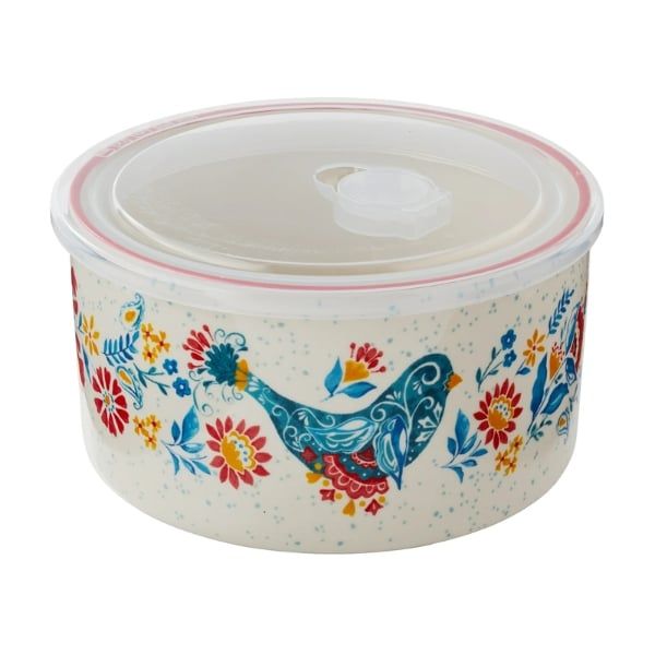 Bộ 6 hộp sứ tròn The Pioneer Woman Mazie