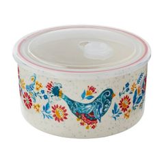  Bộ 6 hộp sứ tròn The Pioneer Woman Mazie 