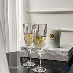  Bộ 6 ly pha lê Bohemia Vibes 180ml - Ly Champane 