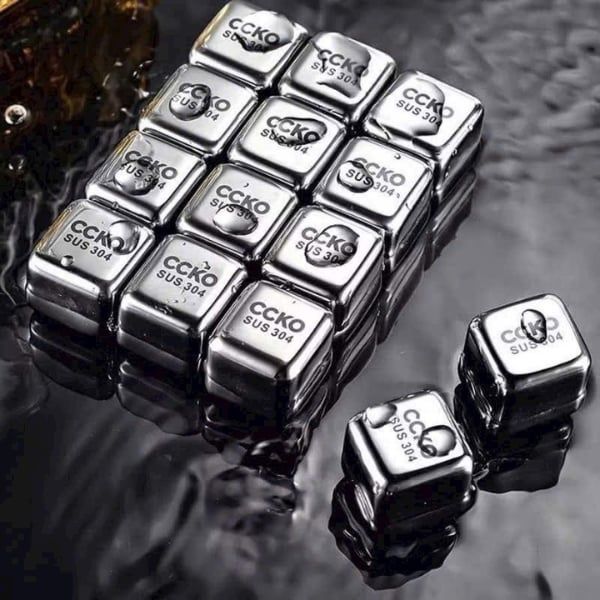 Bộ 8 đá lạnh inox CCKO VK9674 - inox 304