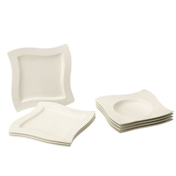 Bộ 8 đĩa Villeroy Boch NewWave 24cm