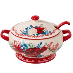  Bộ âu bát soup kèm muôi The Pioneer Woman 