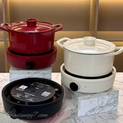  Bộ bếp từ đơn kèm nồi lẩu Zwilling 2000W - Màu Đỏ/Đen/Kem 