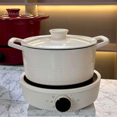  Bộ bếp từ đơn kèm nồi lẩu Zwilling 2000W - Màu Đỏ/Đen/Kem 