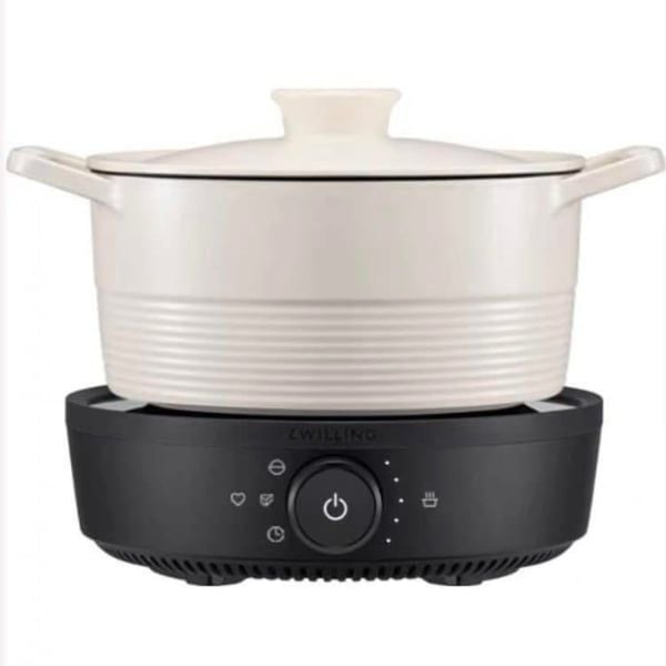 Bộ bếp từ đơn kèm nồi lẩu Zwilling 2000W - Màu Đỏ/Đen/Kem