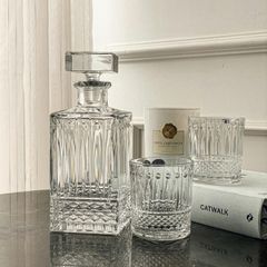  Bộ bình cốc pha lê Bohemia Windsor 320ml - 1 bình, 6 cốc 