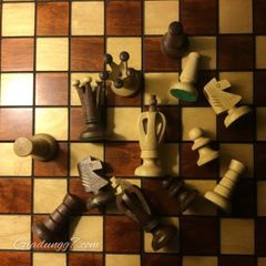  Bộ cờ vua thủ công Albatros Royal 36x36cm 