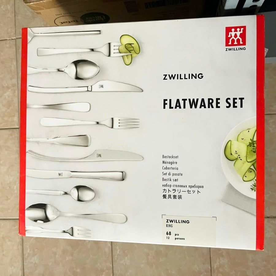 Bộ dao thìa dĩa Zwilling King 68 món - Nội địa Đức