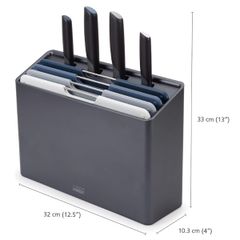  Bộ 8 món Dao Thớt Joseph Joseph Folio Plus 60216 