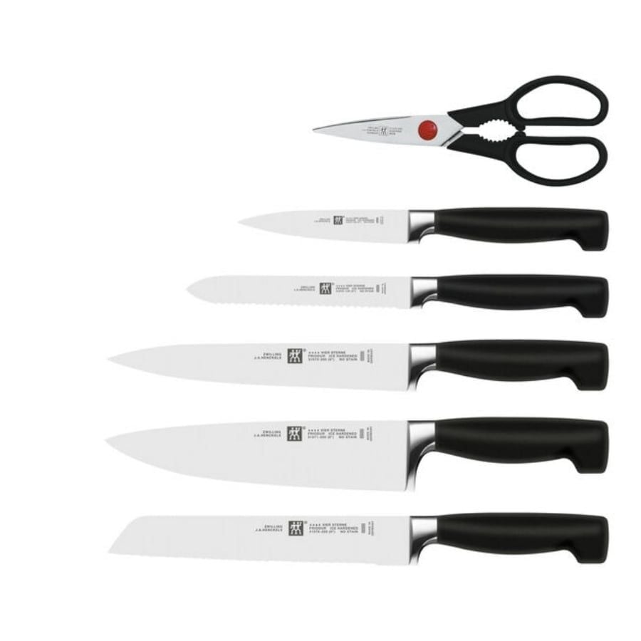 Bộ dao tự mài Zwilling Four Star 7 món - Made in Germany