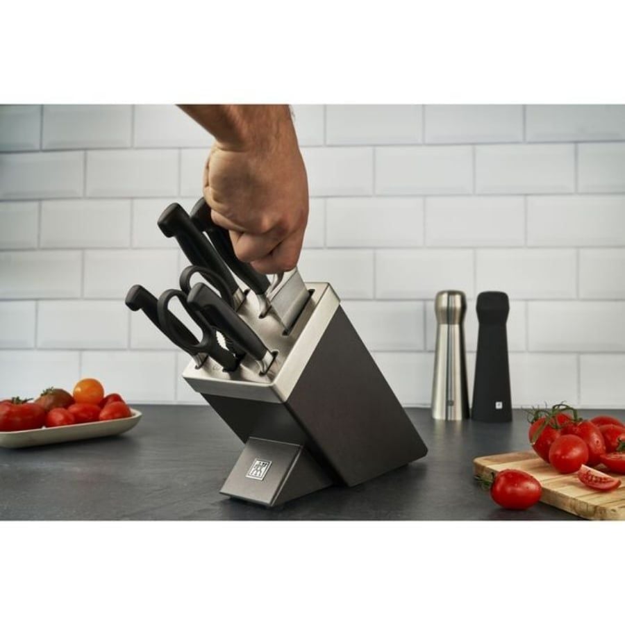 Bộ dao tự mài Zwilling Four Star 7 món - Made in Germany