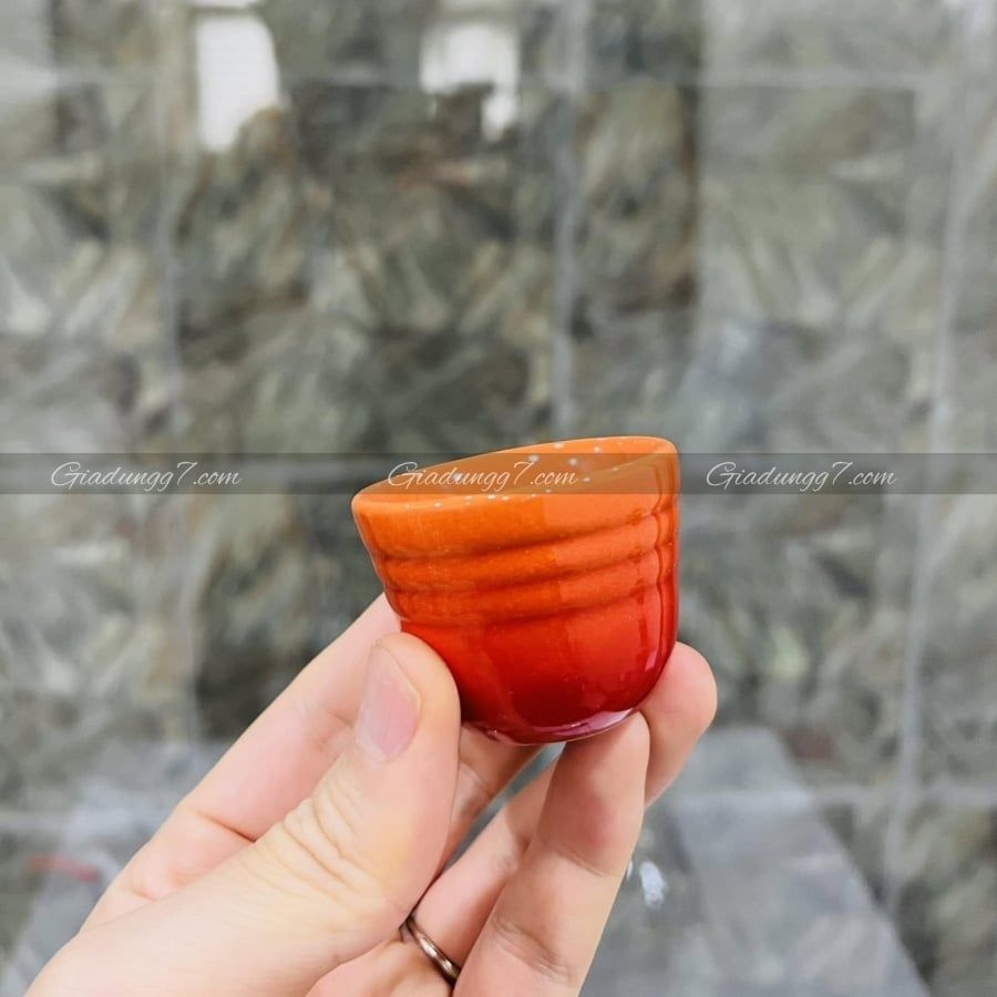 Bộ đựng rượu sake Le Creuset Ochoko cầu vồng