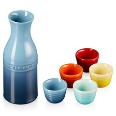  Bộ đựng rượu sake Le Creuset Ochoko cầu vồng 