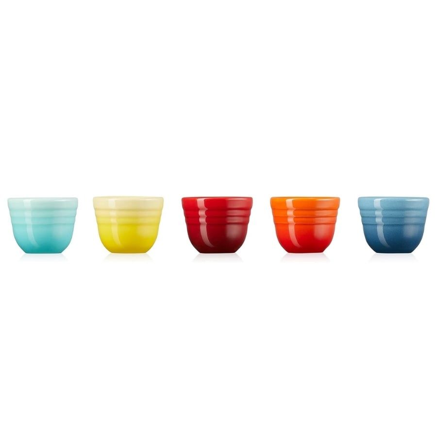 Bộ đựng rượu sake Le Creuset Ochoko cầu vồng
