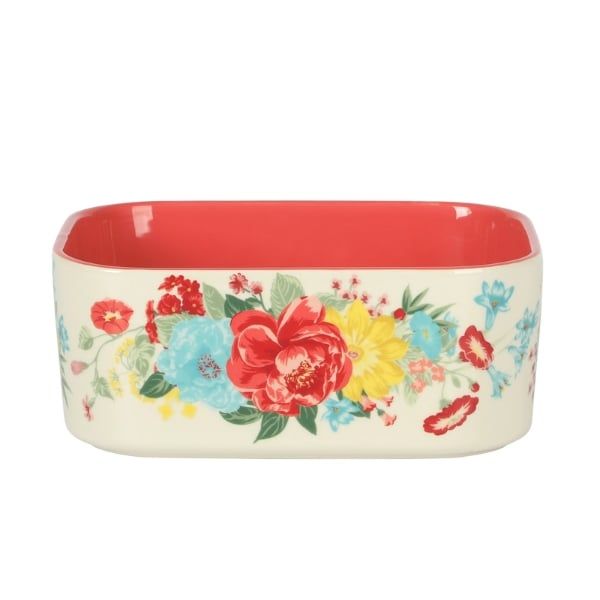 Bộ hộp sứ chữ nhật 6 món The Pioneer Woman Fancy Flourish