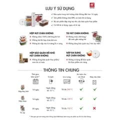  Bộ hút chân không Zwilling 27 món kèm máy hút chân không 