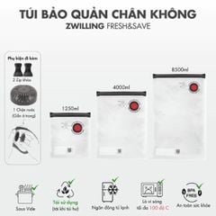  Bộ hút chân không Zwilling 40 món kèm máy hút chân không 