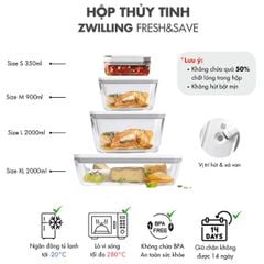  Bộ hút chân không Zwilling 40 món kèm máy hút chân không 