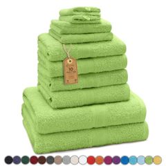  Bộ khăn tắm Green Mark Textilien 10 chiếc 