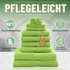  Bộ khăn tắm Green Mark Textilien 10 chiếc 