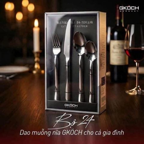 Bộ muỗng dao dĩa 24 món Gkoch Victoria BC2048