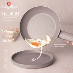  Bộ nồi Berlinger Haus BH-8343 Taupe Nordic 10 chi tiết chống dính Titan Pro 