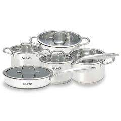  Bộ nồi chảo inox đáy 5 Lớp Gume GMPPS-2201 KOREA 