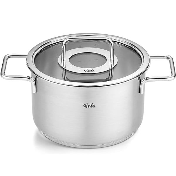 Bộ nồi Fissler Pure Collection 4 món nắp kính - 4 nồi