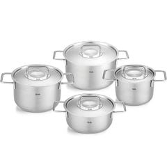  Bộ nồi Fissler Pure Collection 4 món nắp inox - 4 nồi 