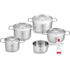  Bộ nồi Fissler Pure Collection 5 món nắp inox (4 nồi, 1 quánh) 