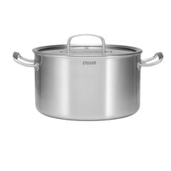  Bộ nồi inox Steiger Element 5 món đáy liền - 4 nồi 1 quánh 