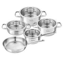  Bộ nồi Michelangelo Cook 4 U 5 món vung kính - 105945 