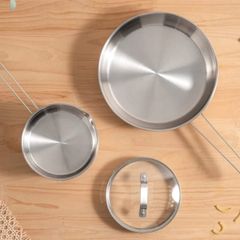  Bộ nồi Michelangelo Essential 5 món 105969 - 3 nồi, 1 quánh, 1 chảo inox 26cm 