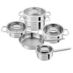  Bộ nồi Michelangelo Euroshine 6 món nắp kính 