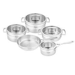  Bộ nồi Michelangelo Signature 5 món - 3 nồi, 1 quánh, 1 chảo inox 106003 