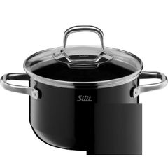  Bộ nồi Silit Elegance Line 4 món (3 nồi, 1 quánh) - Màu đen - Made in Germany 