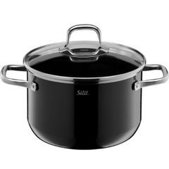  Bộ nồi Silit Elegance Line 4 món (3 nồi, 1 quánh) - Màu đen - Made in Germany 