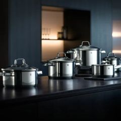  Bộ nồi WMF Belmonte 5 món nắp kính - 4 nồi, 1 quánh 