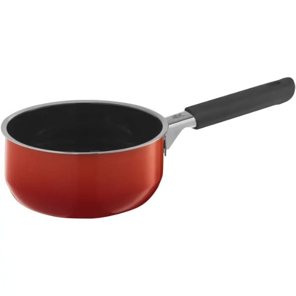 Bộ nồi WMF Fusiontec Mineral 4 chiếc màu đỏ (3 nồi, 1 quánh) - Đức