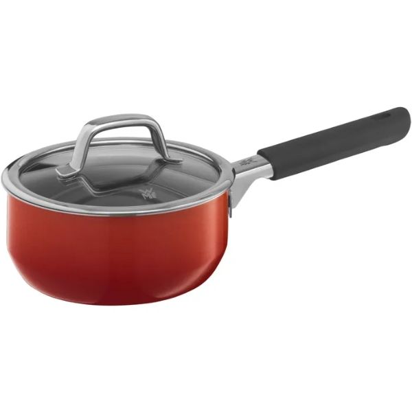 Bộ nồi WMF Fusiontec Mineral 4 chiếc màu đỏ (3 nồi, 1 quánh) - Đức