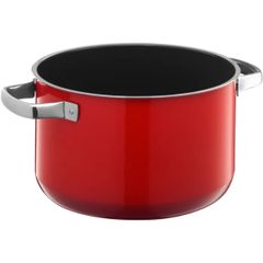  Bộ nồi WMF Fusiontec Mineral 4 chiếc màu đỏ (3 nồi, 1 quánh) 