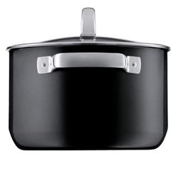  Bộ nồi WMF Fusiontec Mineral 4 chiếc (3 nồi, 1 quánh) - màu đen 