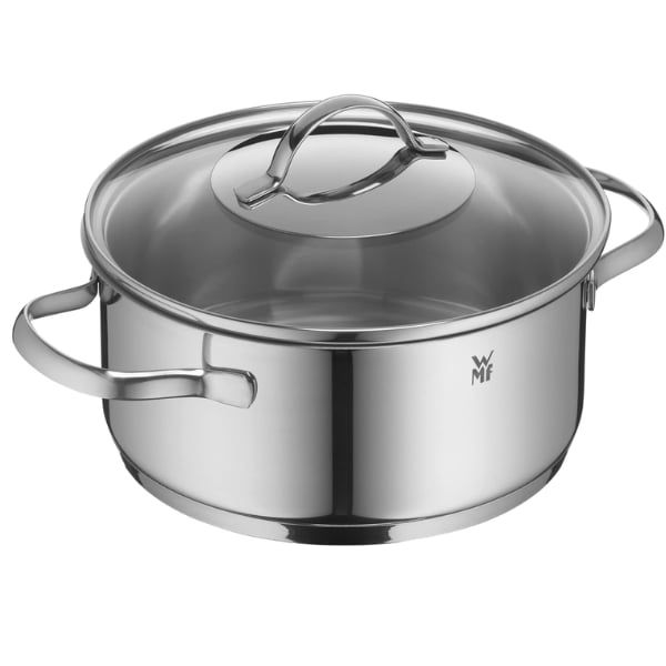 Bộ nồi WMF Provence Plus 5 món (4 nồi 1 quánh) nắp kính