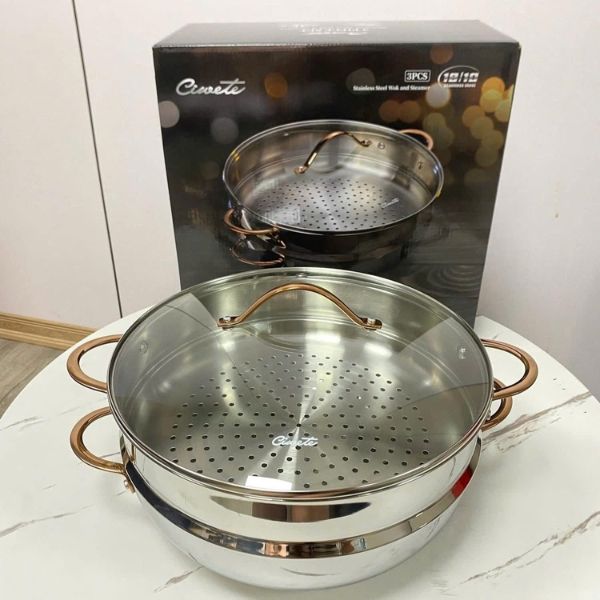 Bộ nồi xửng Ciwete 32cm