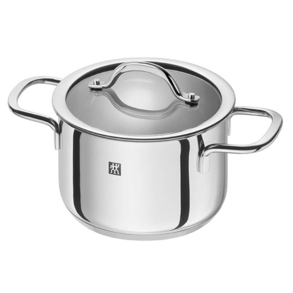 Bộ nồi Zwilling Neo 5 món (4 nồi 1 quánh) nắp kính