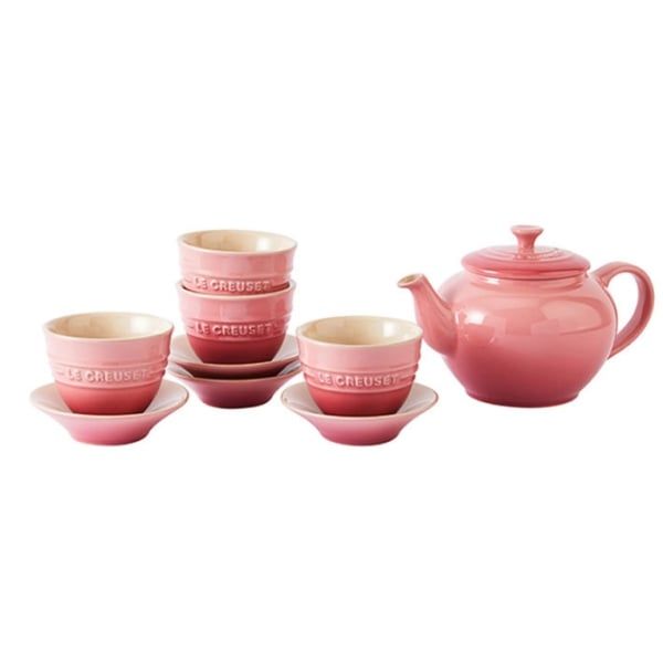 Bộ trà Le Creuset 9 món (4 tách chén, 1 ấm)