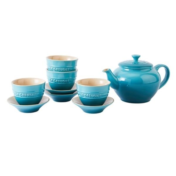 Bộ trà Le Creuset 9 món (4 tách chén, 1 ấm)
