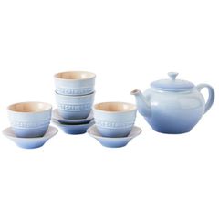  Bộ trà Le Creuset 9 món (4 tách chén, 1 ấm) - Nhiều màu 