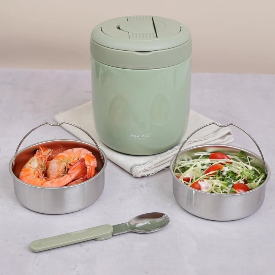 Cặp lồng giữ nhiệt 3 ngăn Kaiyo 1.3L